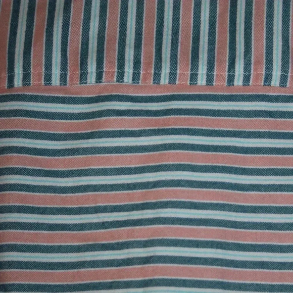 L.L. Bean Striped Button Up Small Slightly Fitted Men's Dress Shirt NWOT - Picture 13 of 14